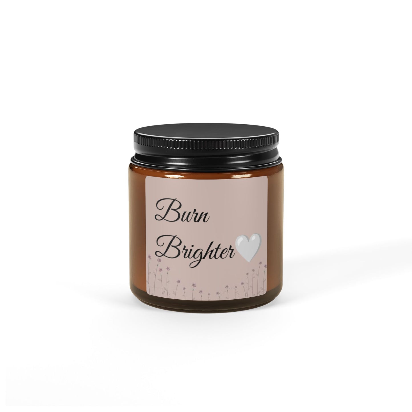Scented Soy Candle - Burn Brighter - Cozy Home Decor, Gift for Her, Aromatherapy, Relaxation, Self-Care Present