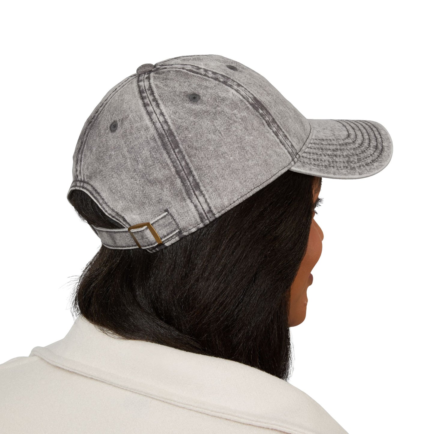 Vintage Embroidered Cap with Heart Design, Gift for Mom, Casual Hat, Trendy Accessories, Mother's Day Gift, Everyday Wear, Cute Cap