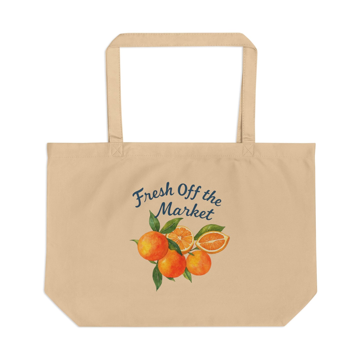 Fresh Off the Market Eco Tote Bag | Organic Grocery Bag, Reusable Shopping Tote, Farmers Market Essential, Eco-Friendly Gift, Canvas Tote