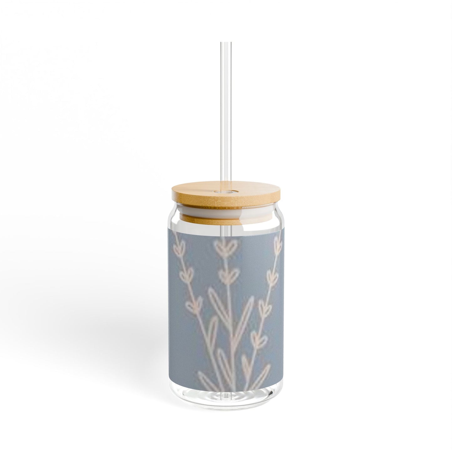 Stylish Sipper Glass - Eco-Friendly Beverage Container, Perfect for Home Decor, Gifts, and Parties, Reusable Drinking Glass