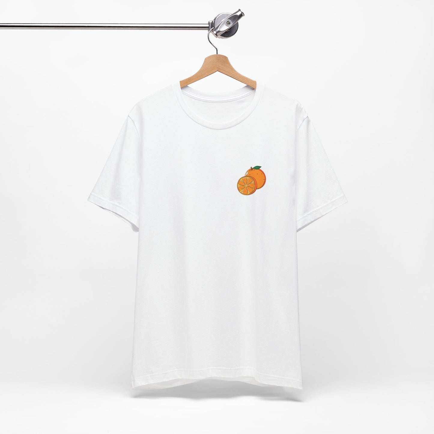 Fresh Off the Market Citrus Tee - Unisex Short Sleeve Shirt, Casual Wear, Summer Fashion, Gift for Fruit Lovers, Orange Graphic T-Shirt