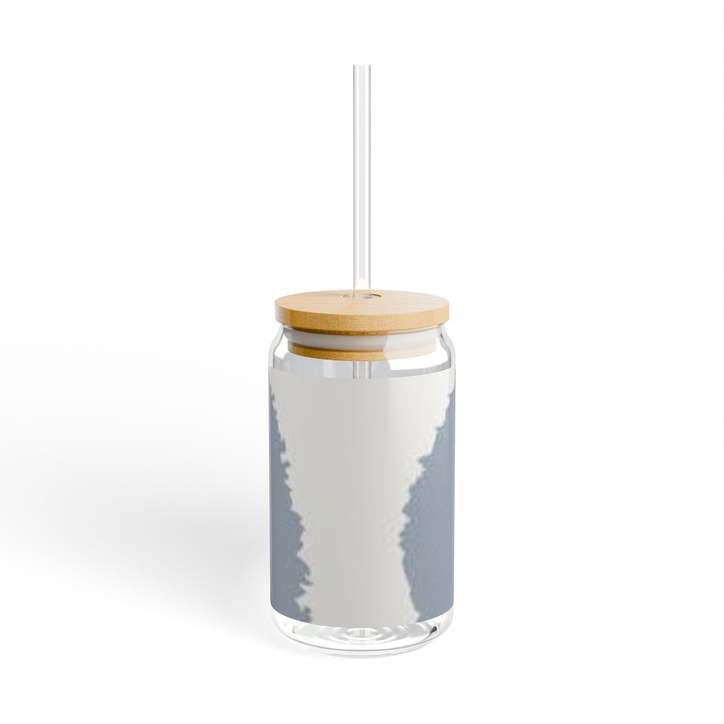 Stylish Sipper Glass - Eco-Friendly Beverage Container, Perfect for Home Decor, Gifts, and Parties, Reusable Drinking Glass