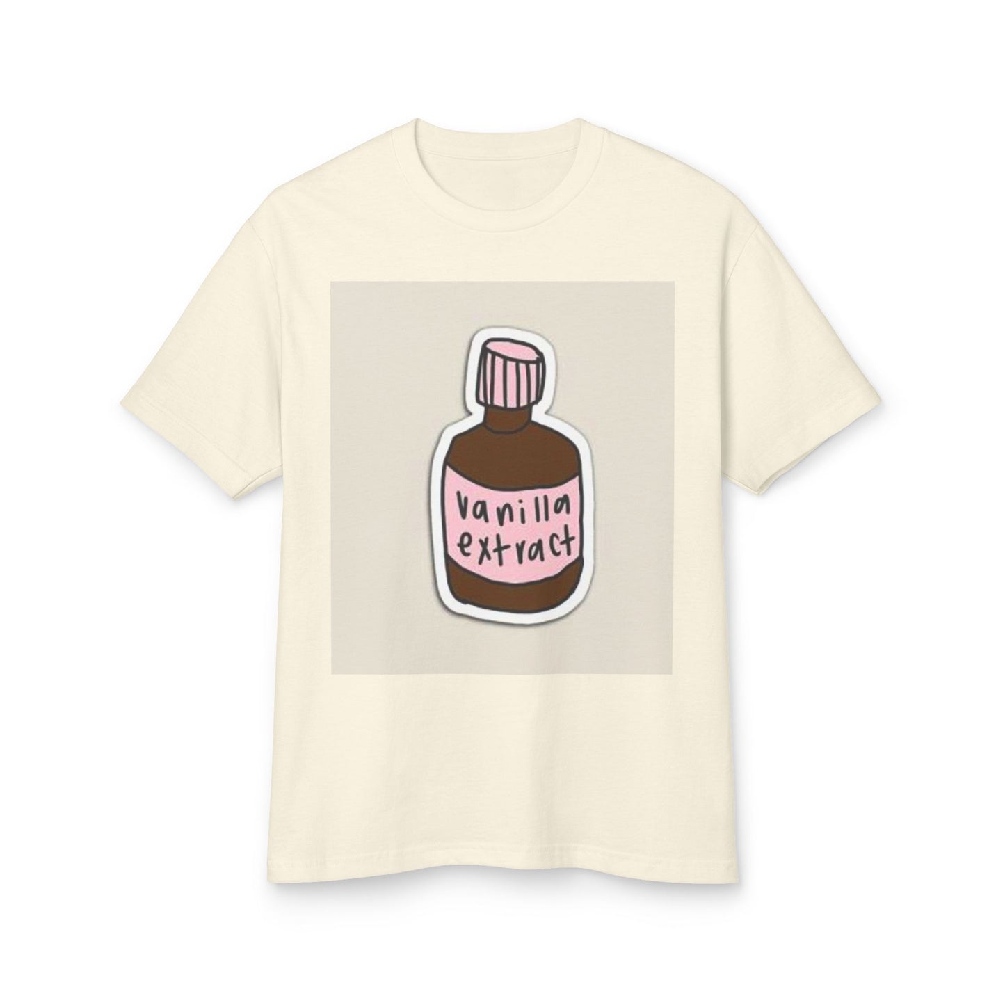 Vanilla Extract Unisex Tee, Cute Funny T-Shirt, Foodie Gift, Casual Wear, Birthday Gift, Kitchen Décor Shirt