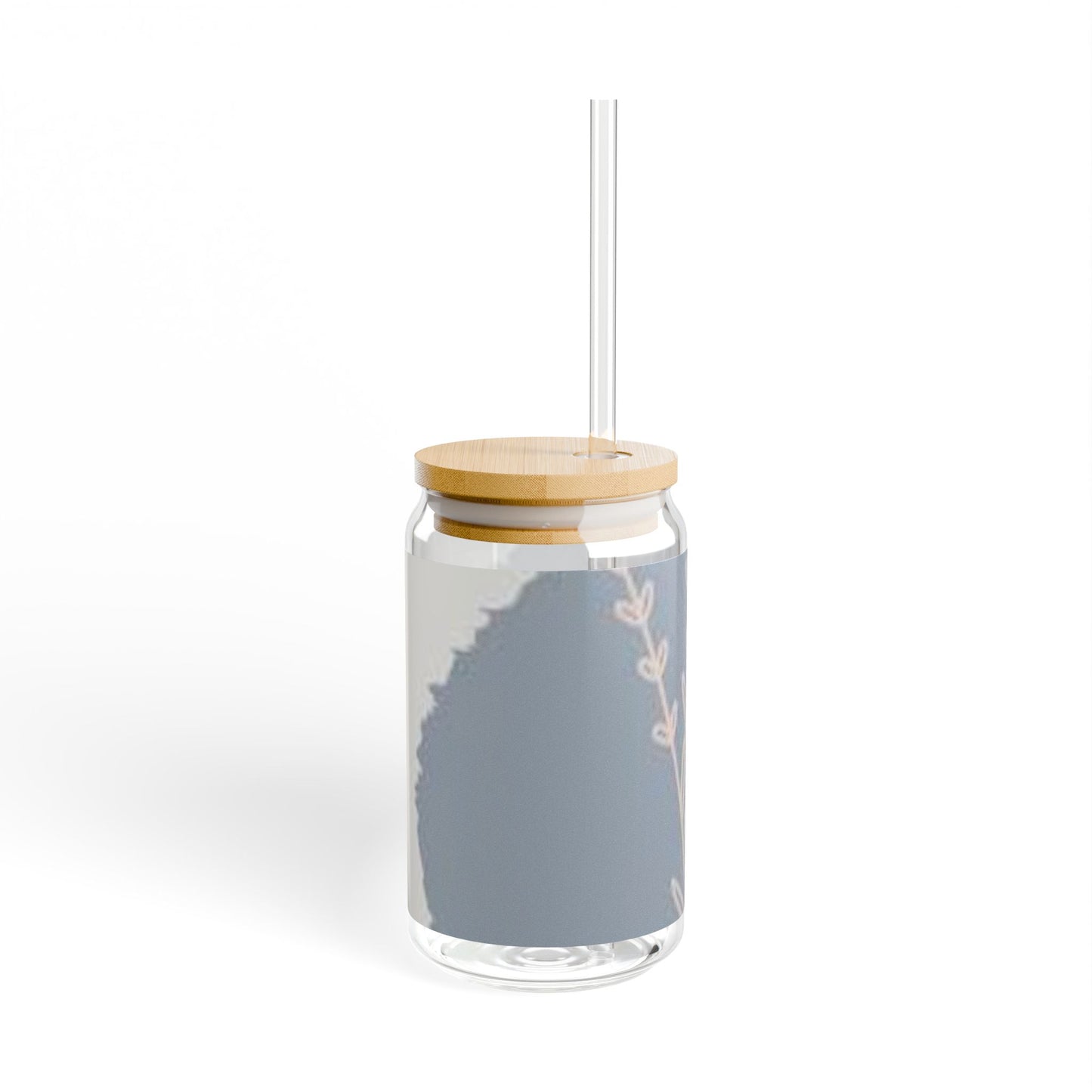 Stylish Sipper Glass - Eco-Friendly Beverage Container, Perfect for Home Decor, Gifts, and Parties, Reusable Drinking Glass
