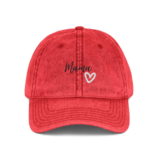Vintage Embroidered Cap for Moms, Gift for Mother's Day, Women's Accessories, Casual Style, Adjustable Dad Hat