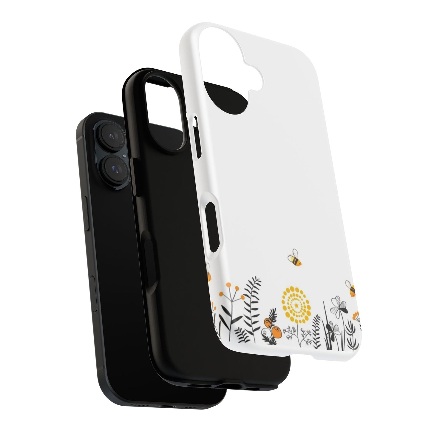 Tough Cases - Floral Honeybee Phone Case, Nature-Inspired Protective Cover, Perfect Gift for Nature Lovers, Eco-Friendly Style, Fun [...]