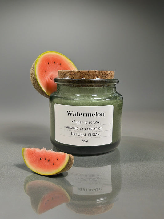Watermelon lip scrub